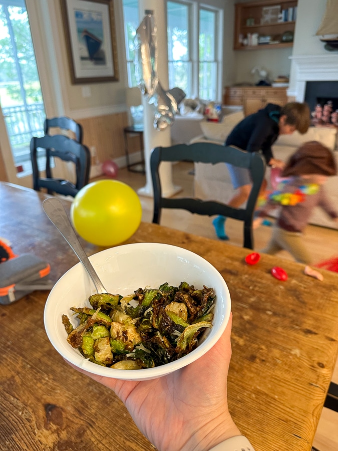 brussels sprouts leftovers