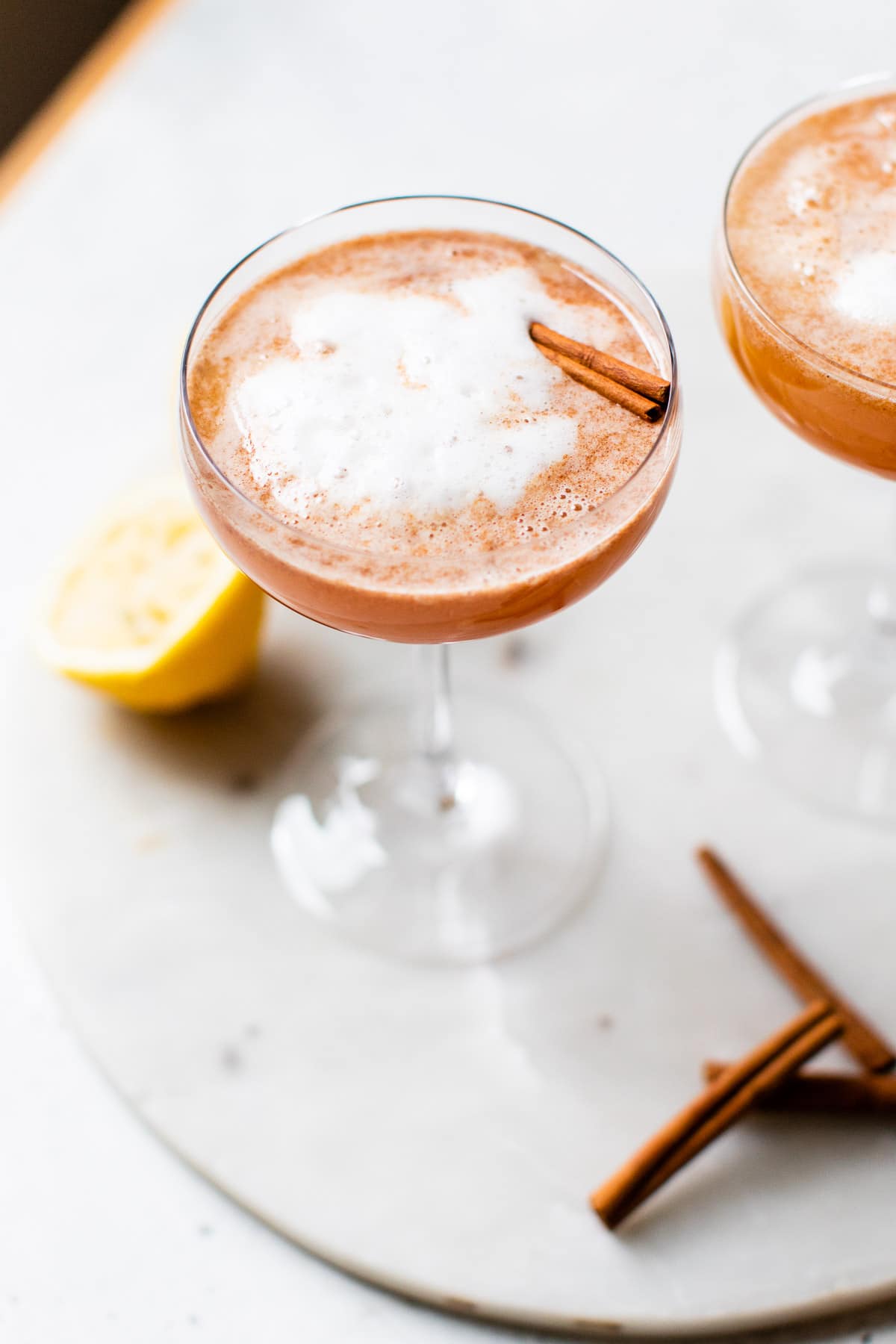 Cinnamon Tequila Sour 2 3 - 8 Easy Cocktails For Thanksgiving