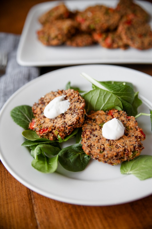 Salmon Quinoa Burgers - Best Light Dinner Ideas