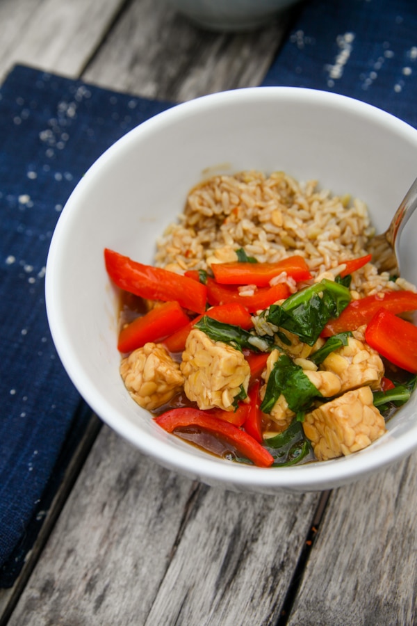 Easy Tempeh Rice Bowls
