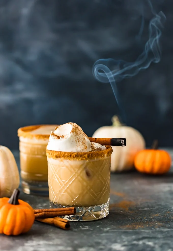 pumpkin spice white russian 6 of 13 - 8 Easy Cocktails For Thanksgiving