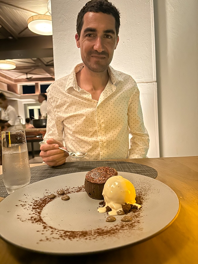 Molten Chocolate Cake | Anguilla Food and Drinks