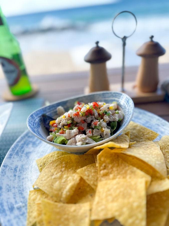 Ceviche Anguilla Food and Drinks