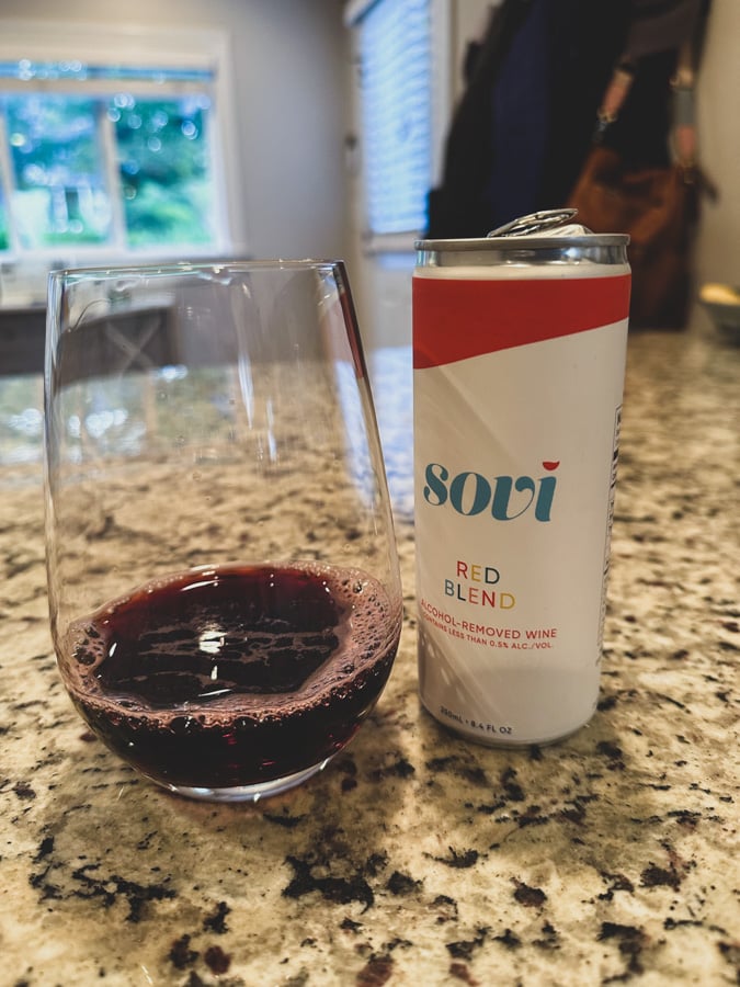 Sovi Red Blend | Best Nonalcoholic Wines And Beers