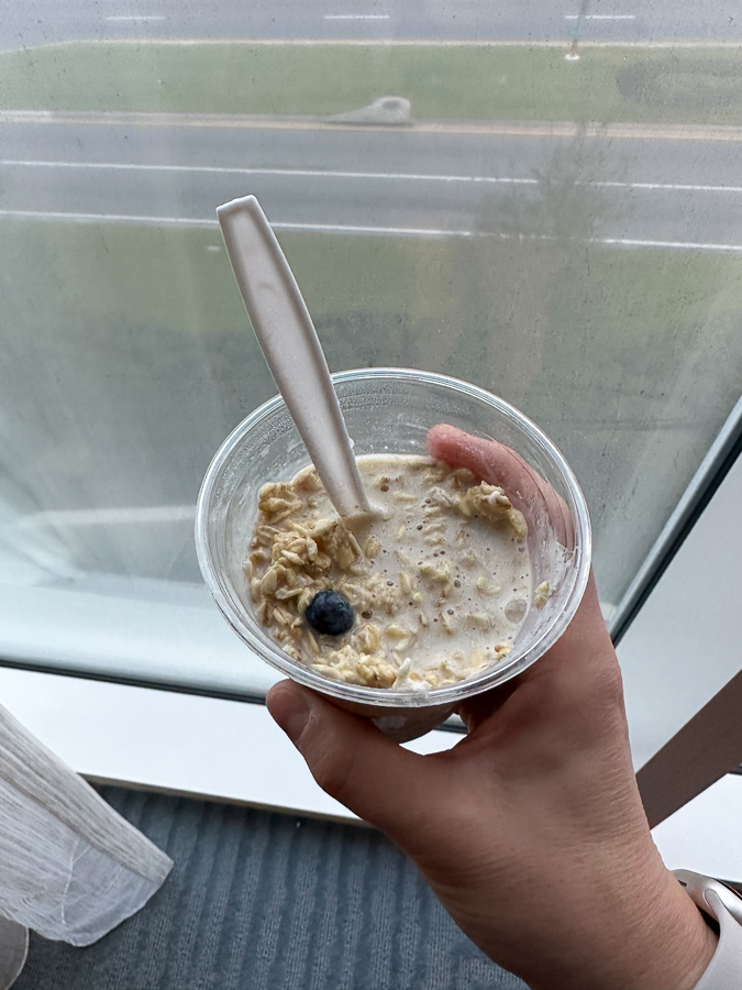 overnight oats | Tips For Disney With Two Kids