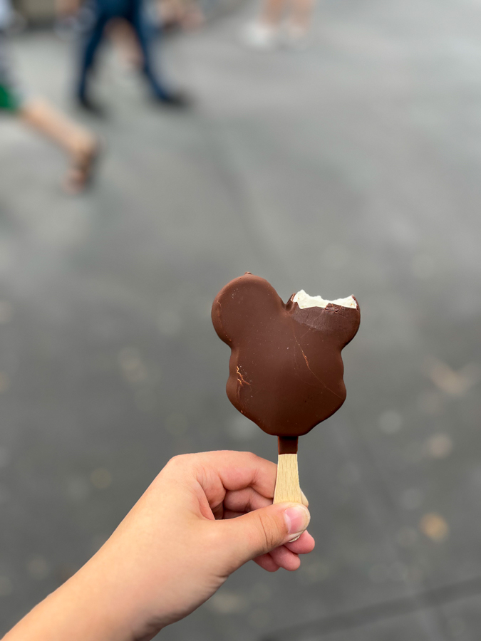 Disney mickey ice cream