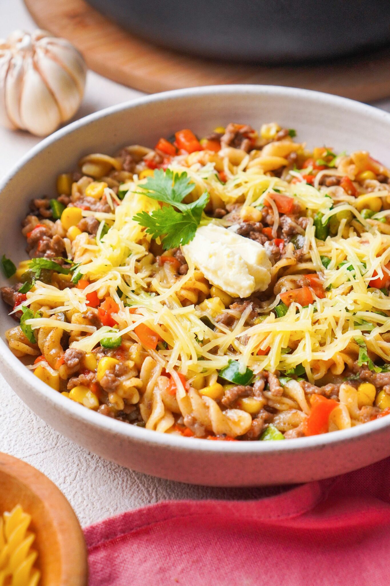 Healthy Taco Pasta Recipe