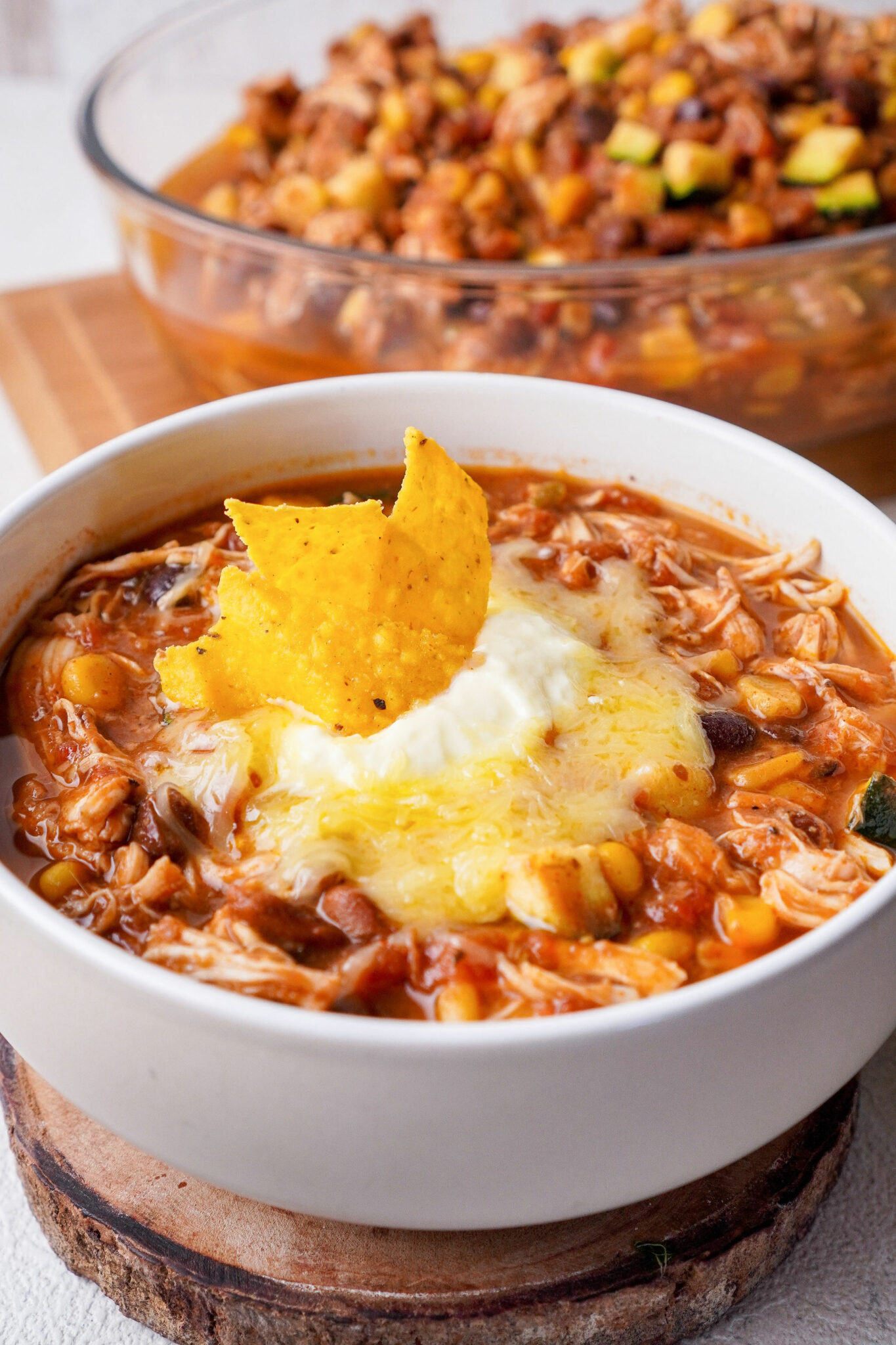 chicken taco soup recipe