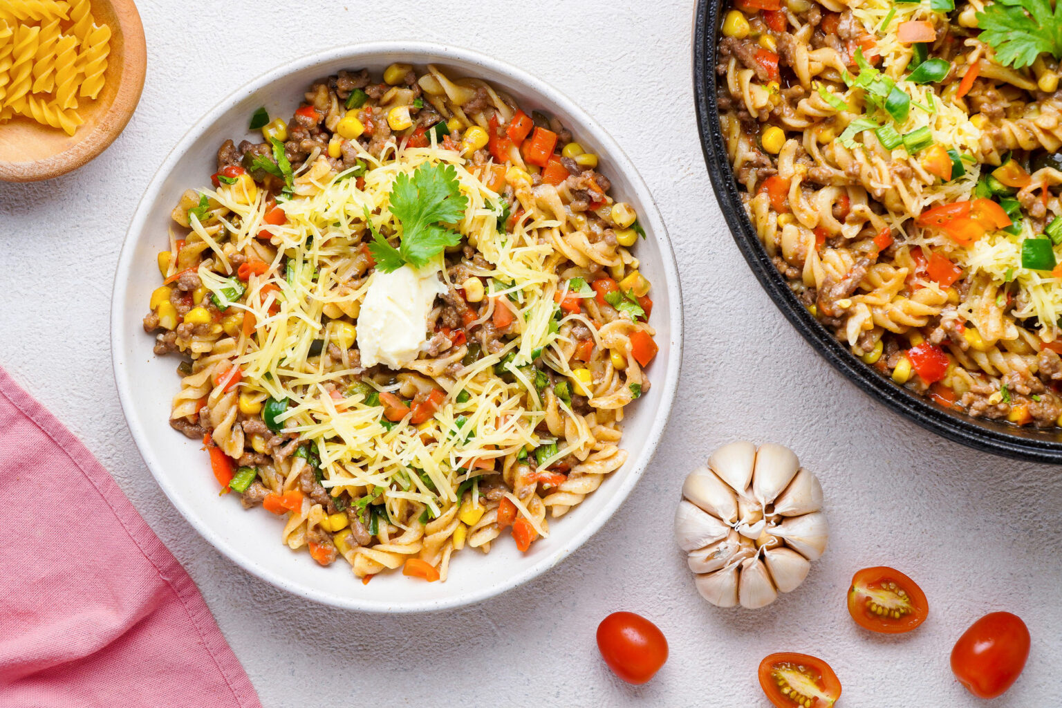 Healthy Taco Pasta Recipe