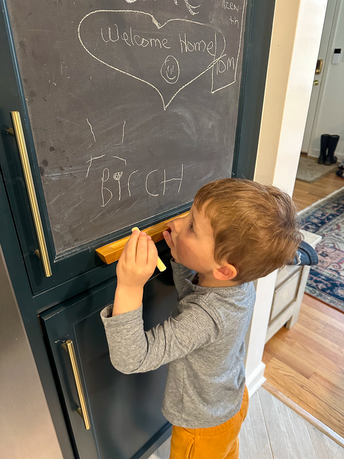 chalkboard at home