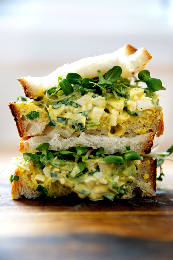 Delicious Sandwich Recipes: Egg Salad Sandwich