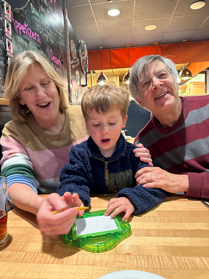 Radius Pizza with grandparents | Visit to Hillsborough