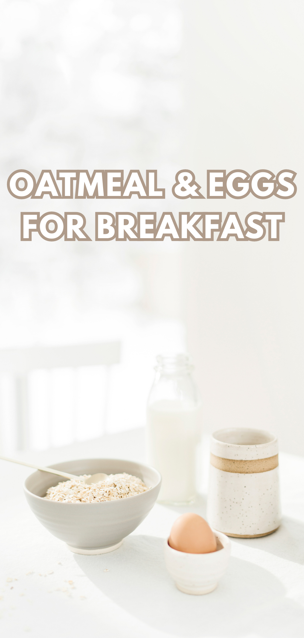 Oatmeal and Eggs For Breakfast • Kath Eats