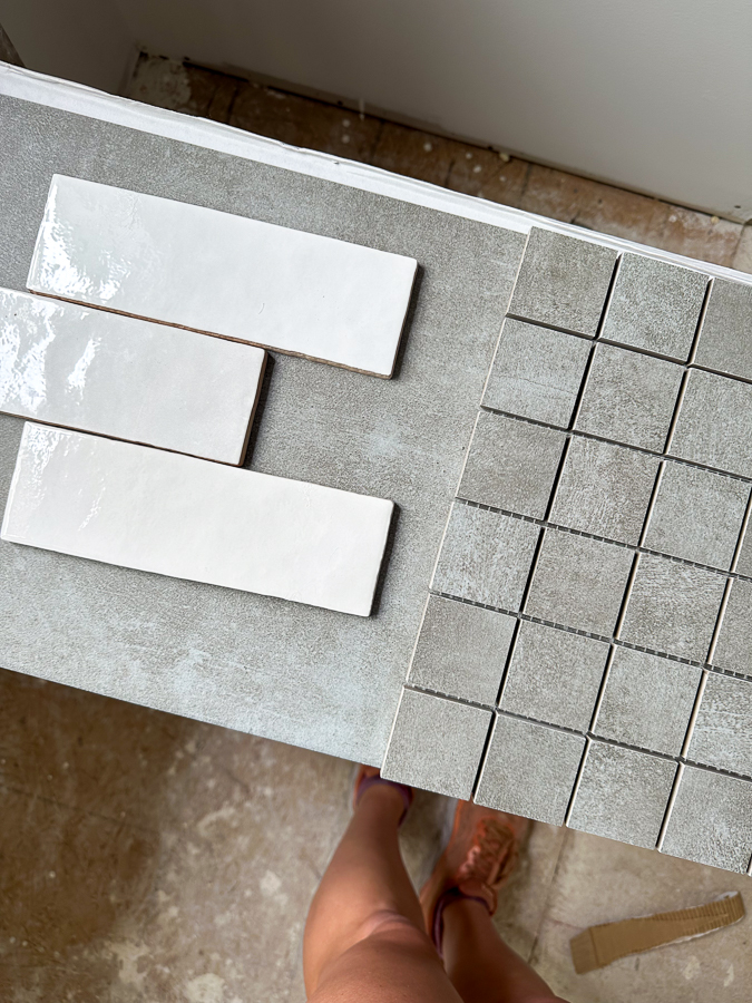 Primary Bath Tile | Renovation Update: Floors + Tile