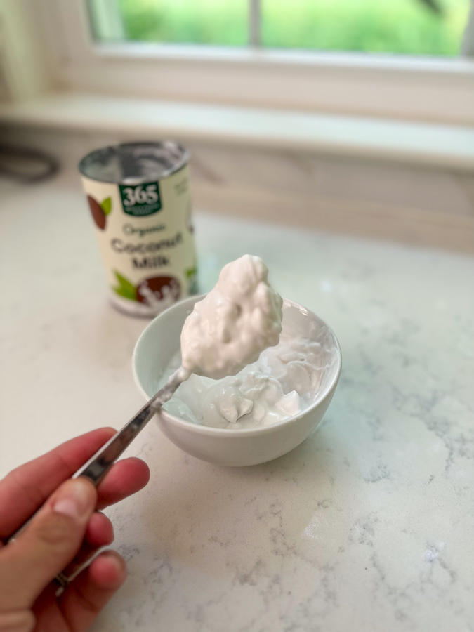 how to make coconut cream