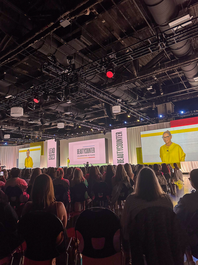 Beautycounter LEAD Conference opening
