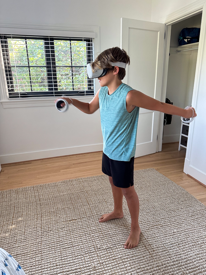 Meta Quest 2 virtual reality headset