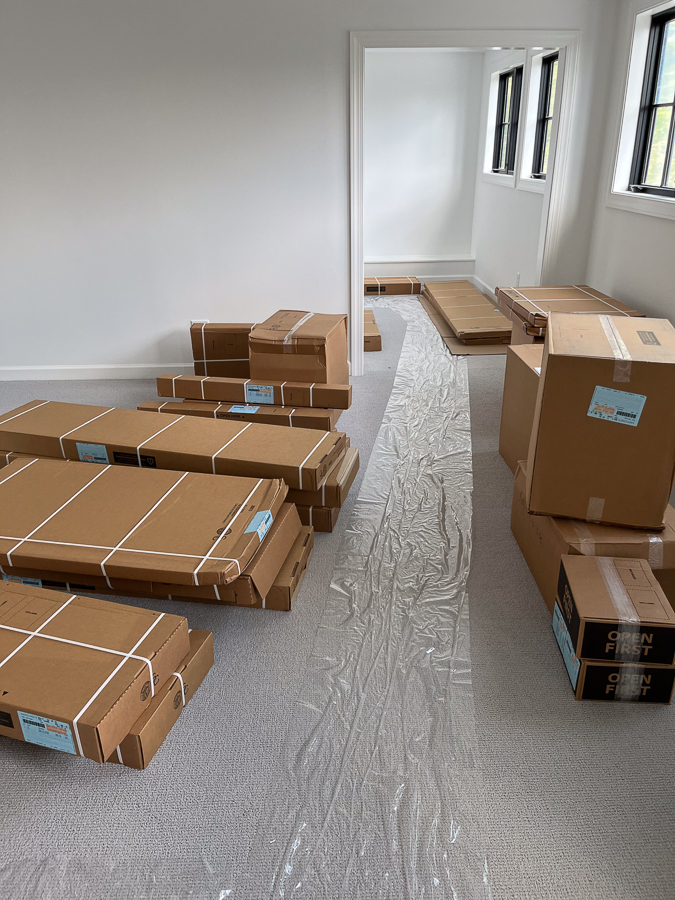 EasyClosets delivery boxes
