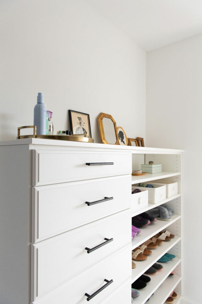 Drawers and Shelves