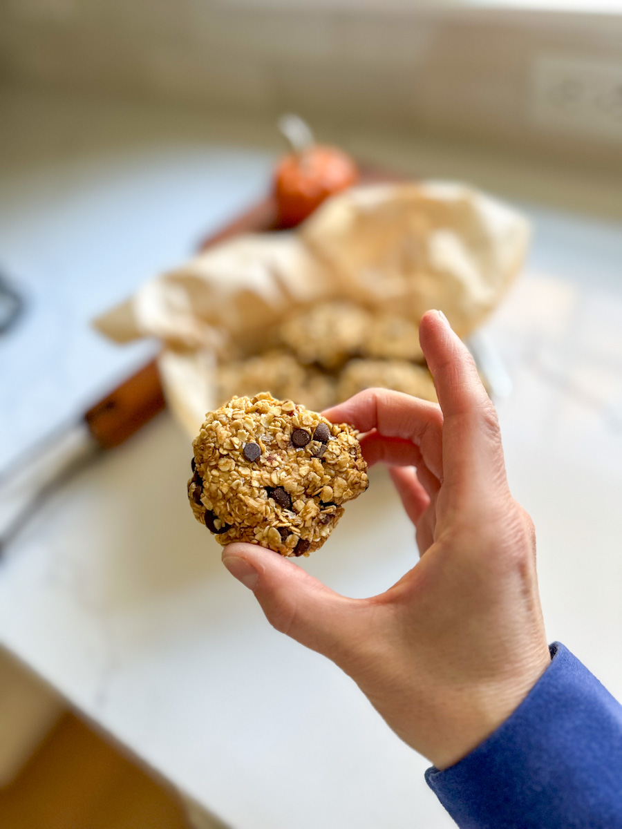 Healthy Pumpkin Cookies (No Bake) • Kath Eats
