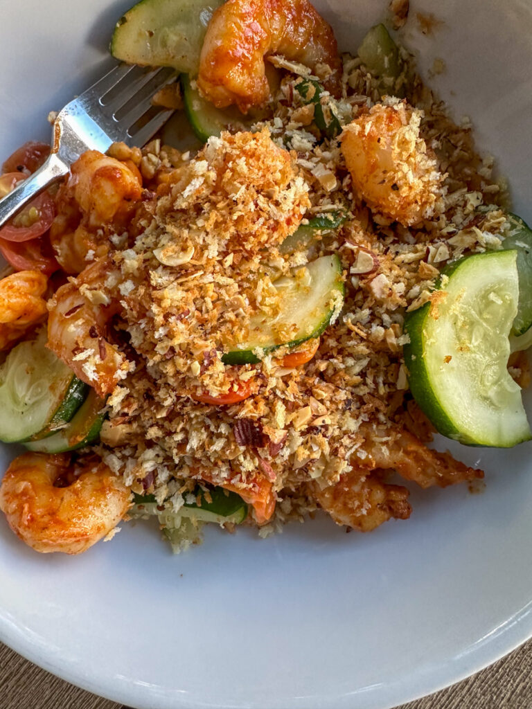 Blue Apron Panko Shrimp