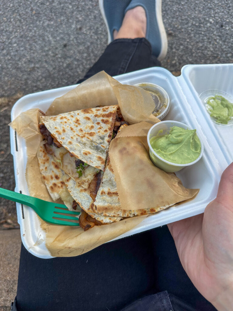 Farmacy Food Truck quesadilla