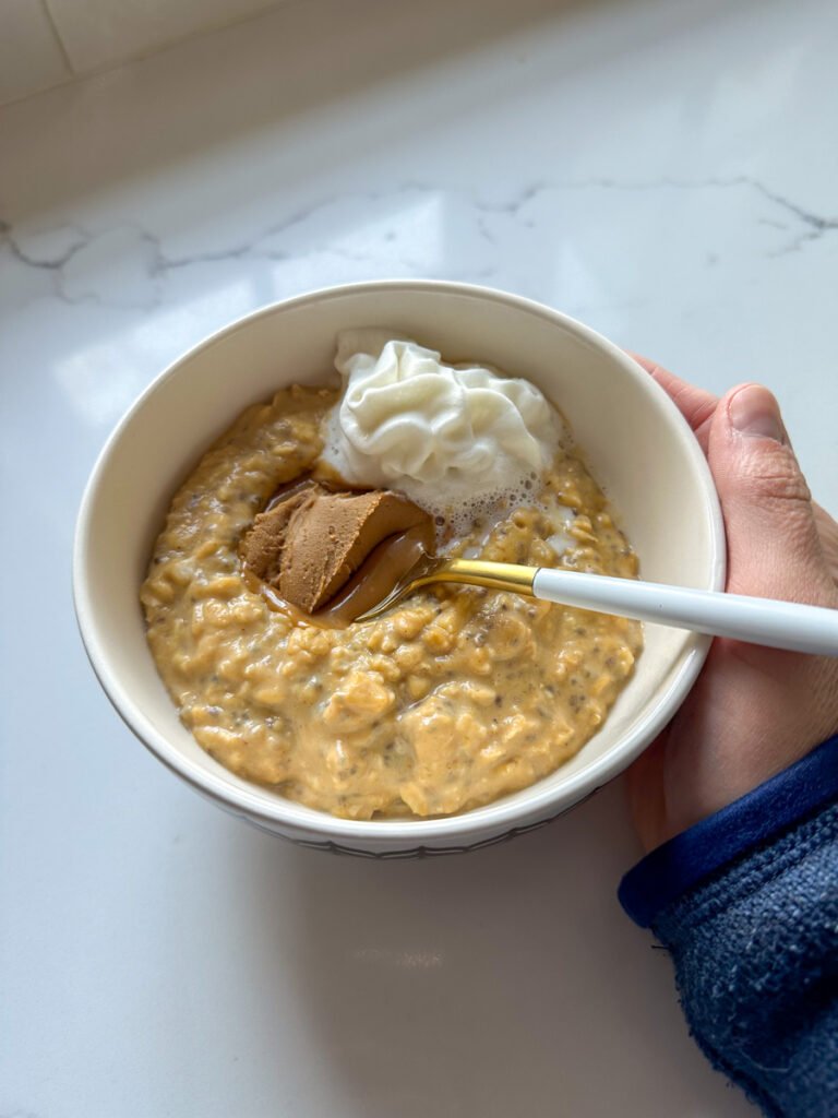 Pumpkin oatmeal