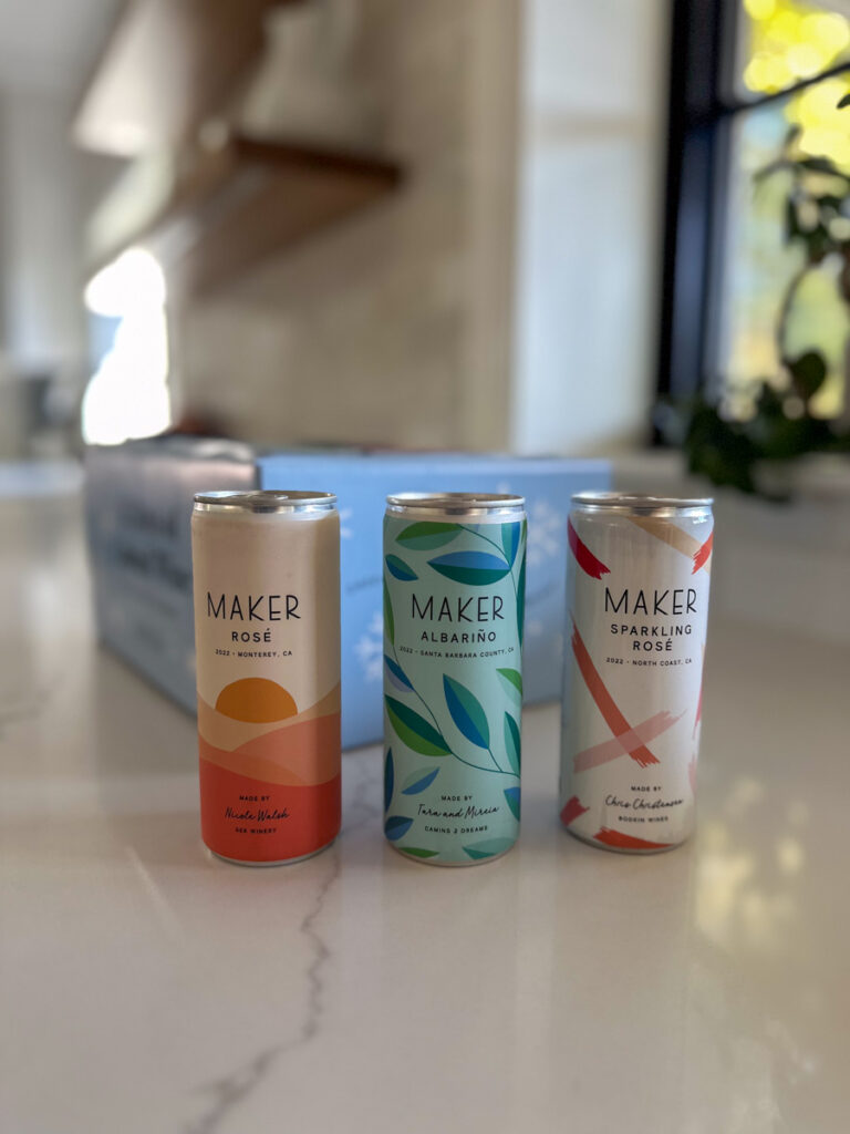 Maker drink cans