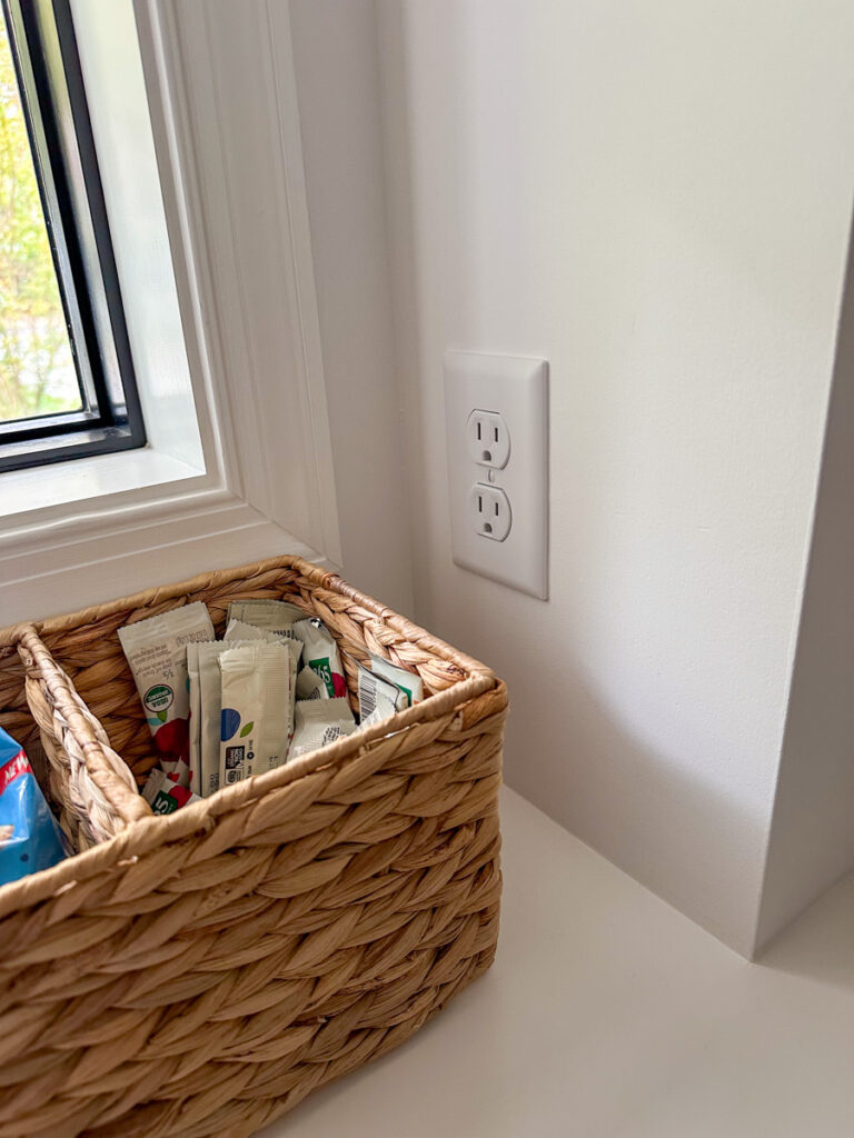 Outlet in pantry