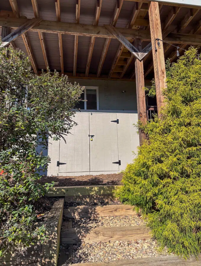 DIY storage shed