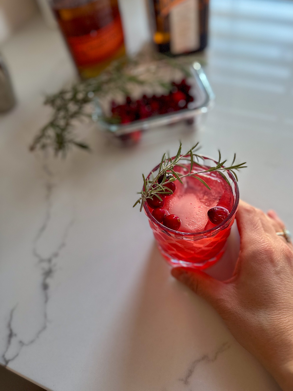 Christmas Cranberry Cocktail • Kath Eats