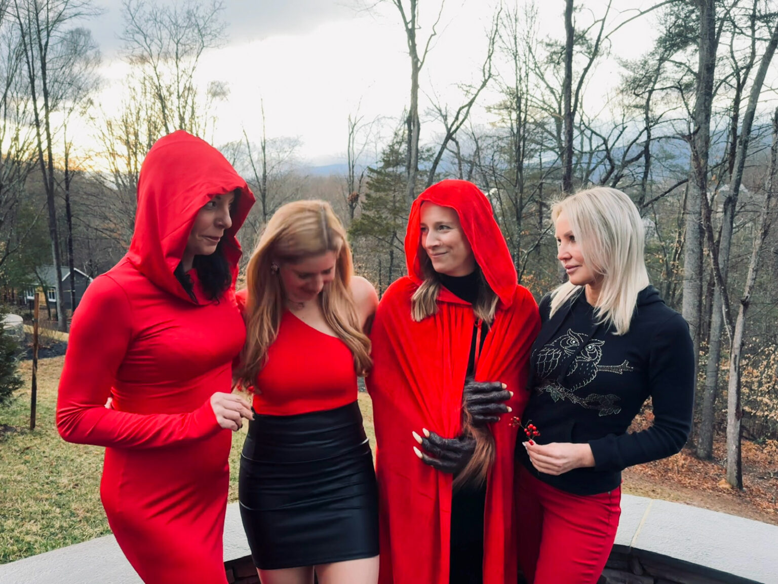 The Bad Color red costume