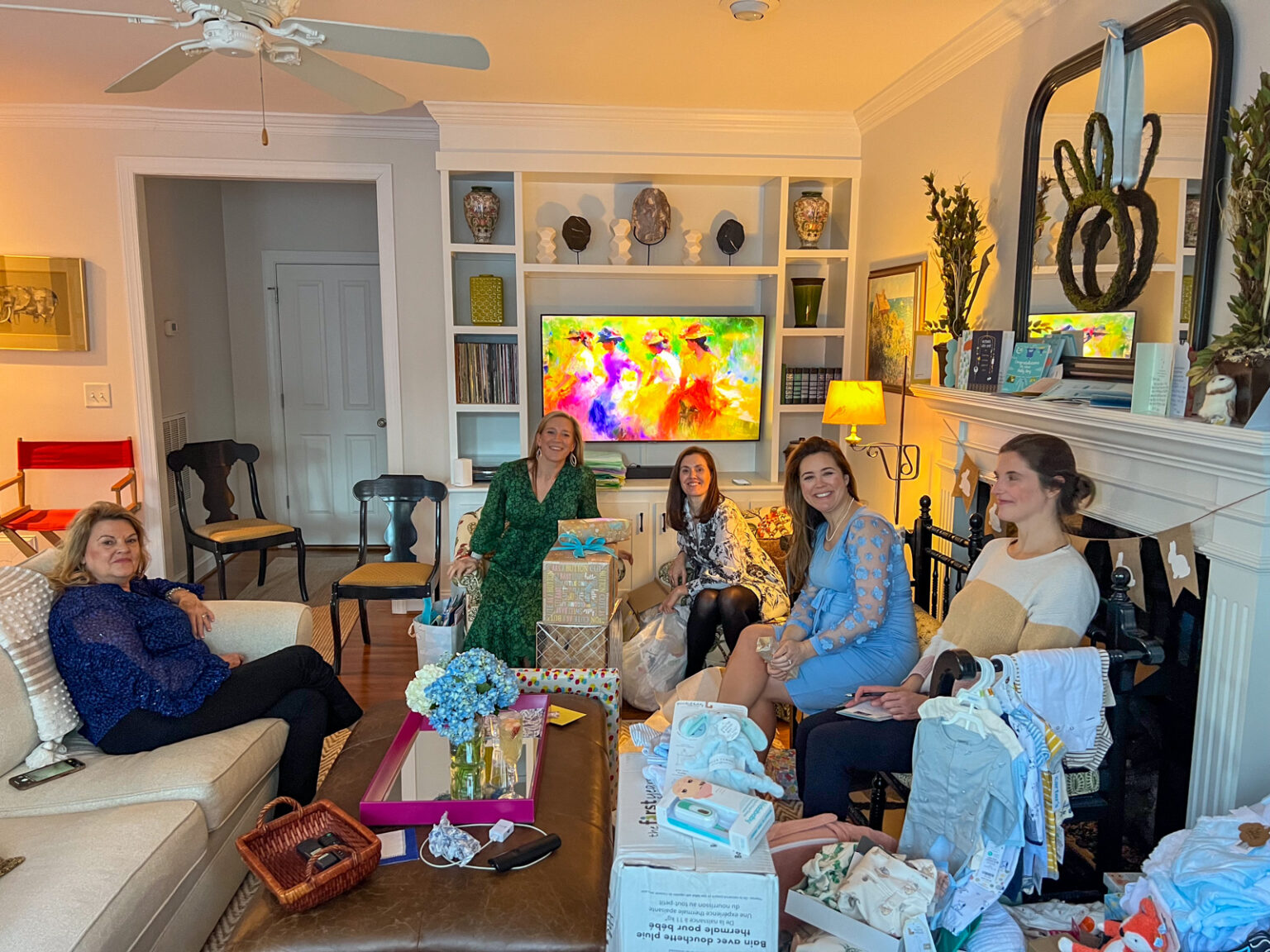 A Little Bunny Is Coming friend's baby shower