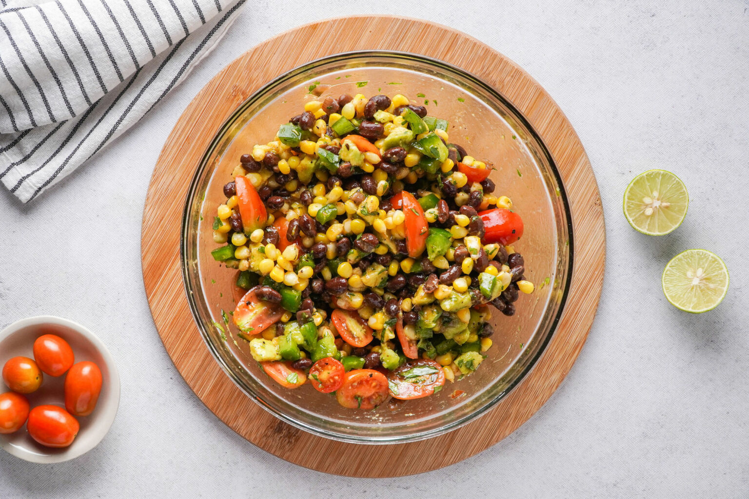 Black Bean Avocado Salad bowl Black Bean Avocado Salad bowl