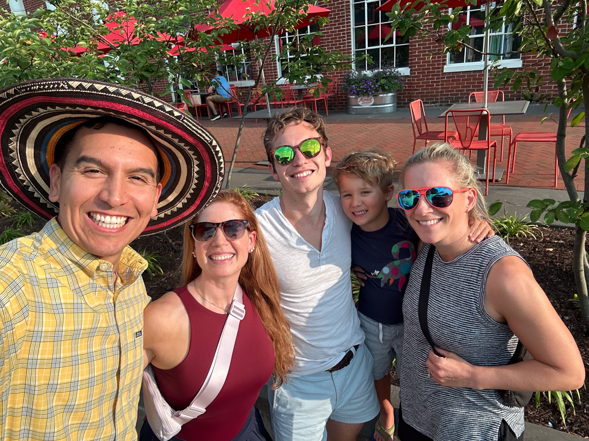Kath Eats Blogger Kath Younger shares their Virginia Theater Festival + KERF Vacay - in photo: a group photo