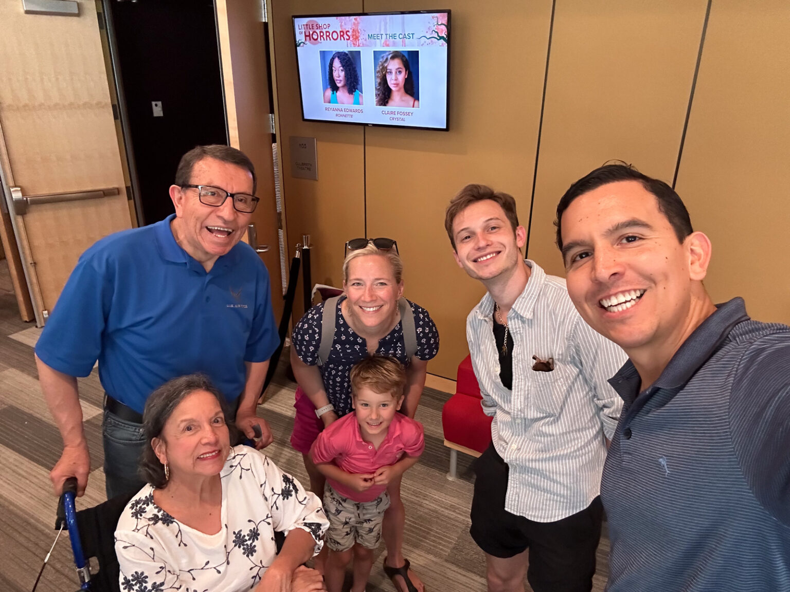 Kath Eats Blogger Kath Younger shares their Virginia Theater Festival + KERF Vacay - in photo: a group of people at the Virginia Theatre Festival after watching 50 Years And Counting: A Musical Revue