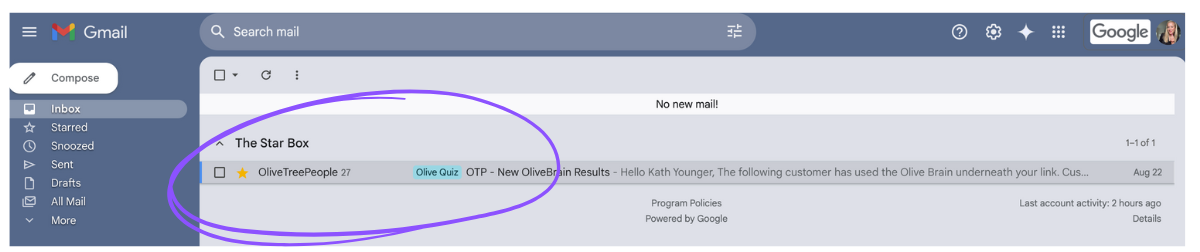 Kath Eats Blogger Kath Younger shares How to Create Rules in Gmail - in photo: fourth   step: Test