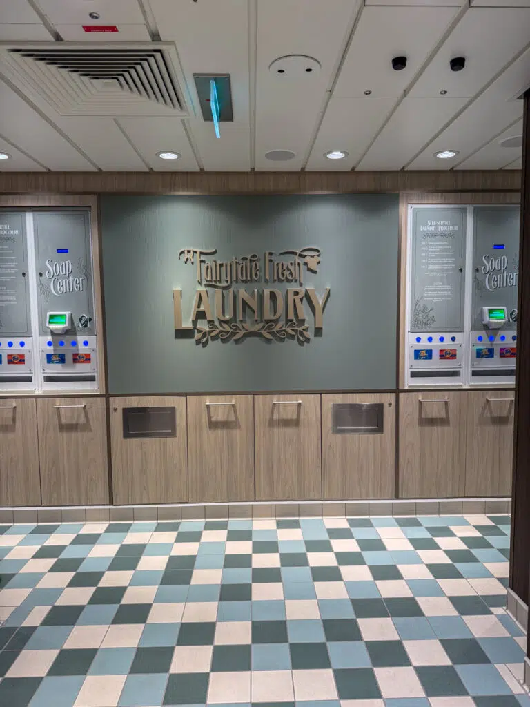 Disney Cruise On The Disney Wish Laundry