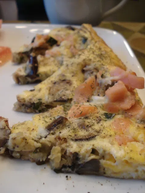 Smoked Salmon Frittata | Salmon Breakfast Recipes