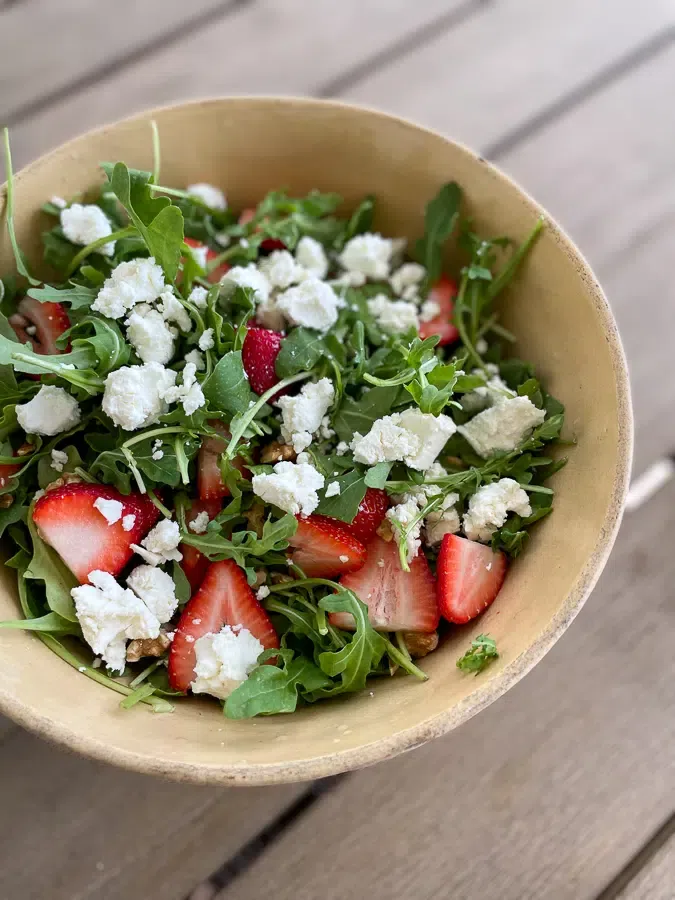 Arugula and Goat Cheese Salad Arugula and Goat Cheese Salad