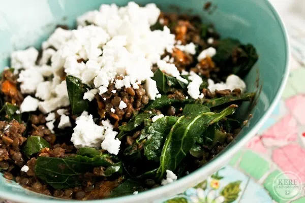 Smoky Maple Lentil Salad with Collards Smoky Maple Lentil Salad with Collards