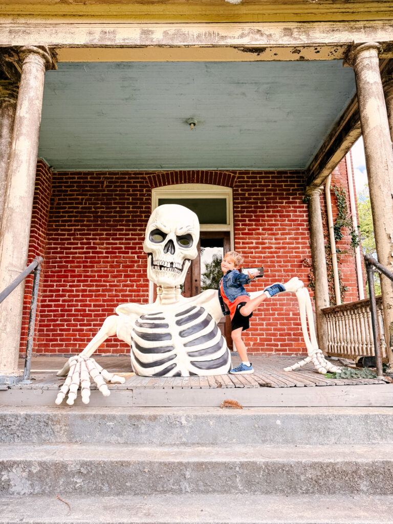 Halloween 2025 giant skeleton