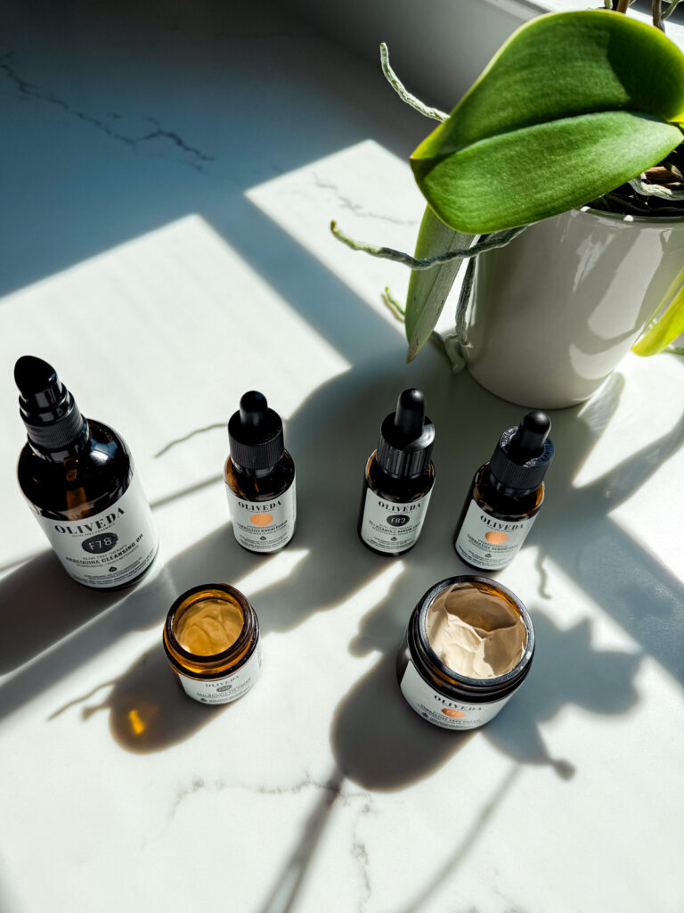 Oliveda Morning Skincare Routine