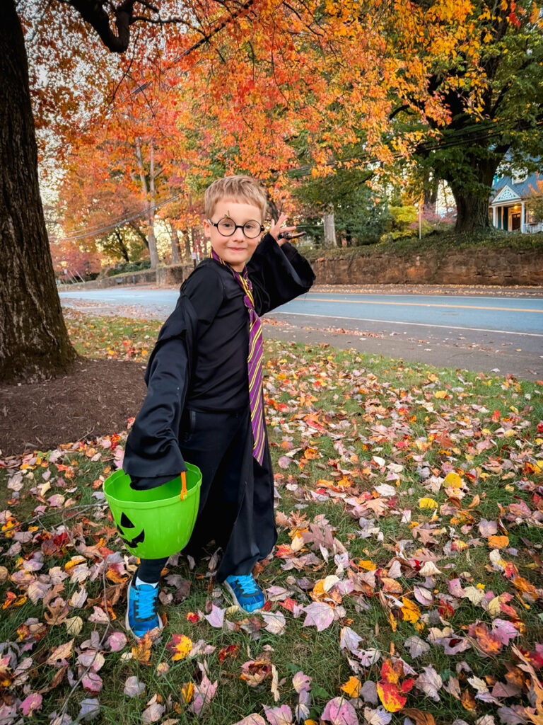 Birch Harry Potter trick or treat