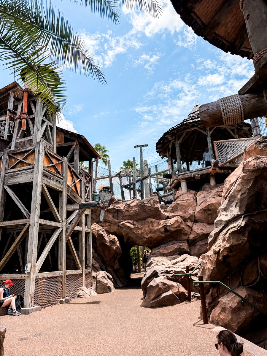Jurassic playground at Universal Islands of Adventure