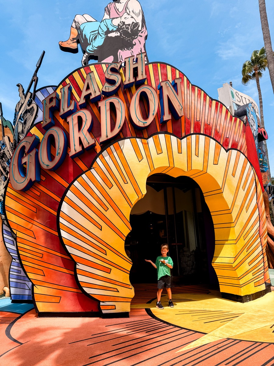 Flash gordon exterior at Universal Islands of Adventure