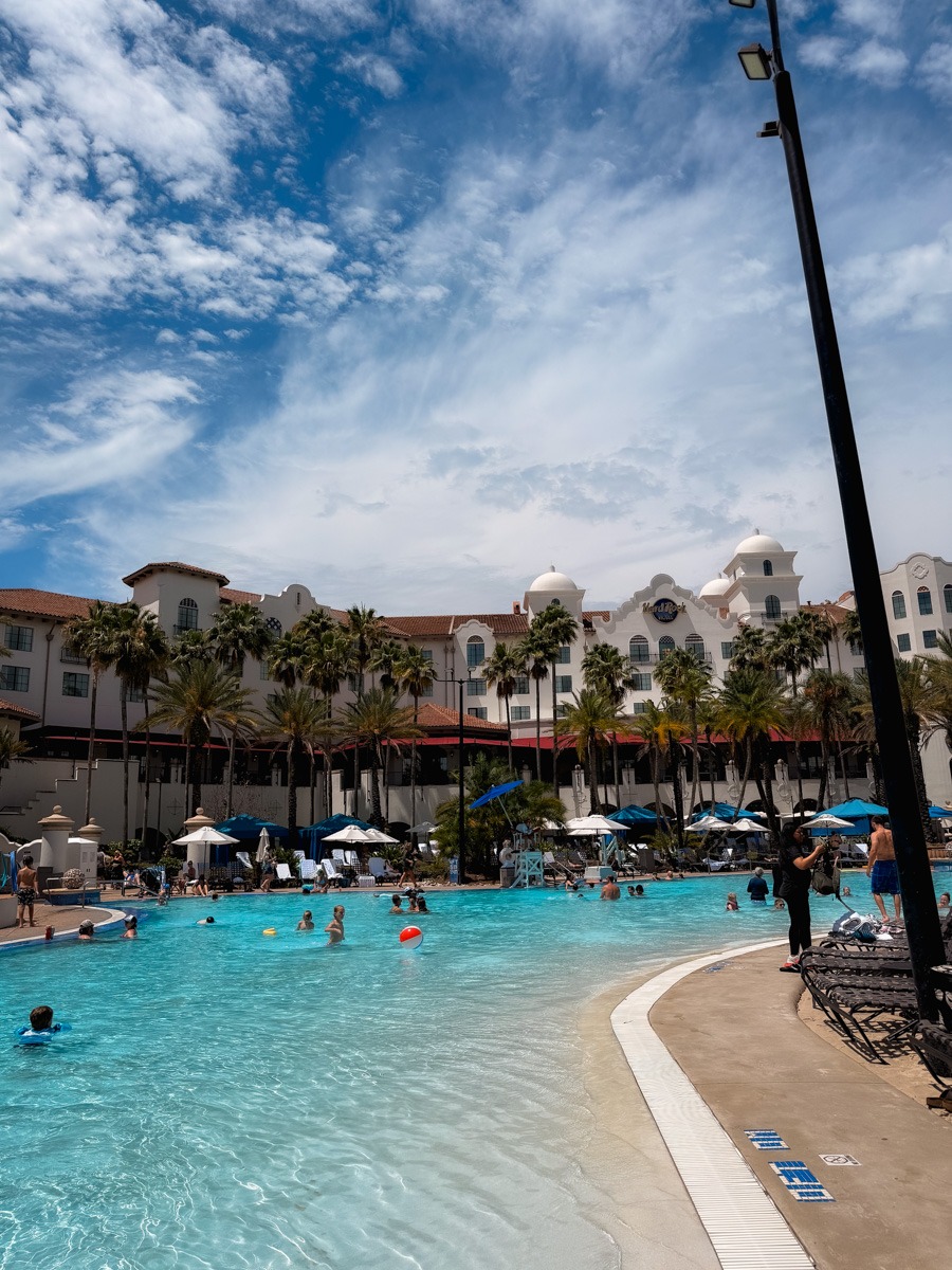A piscina do Hard Rock Orlando