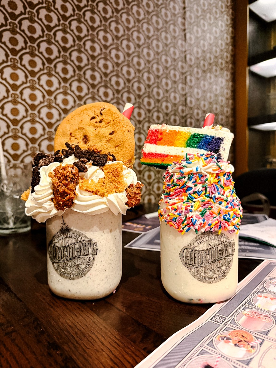 Milkshakes at Toothsomes