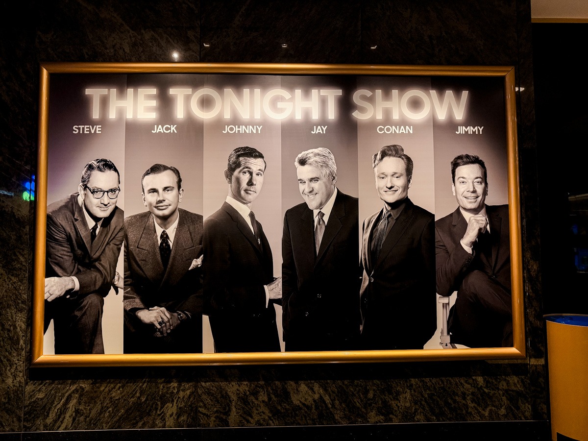 The tonight show sign at Universal Studios Florida
