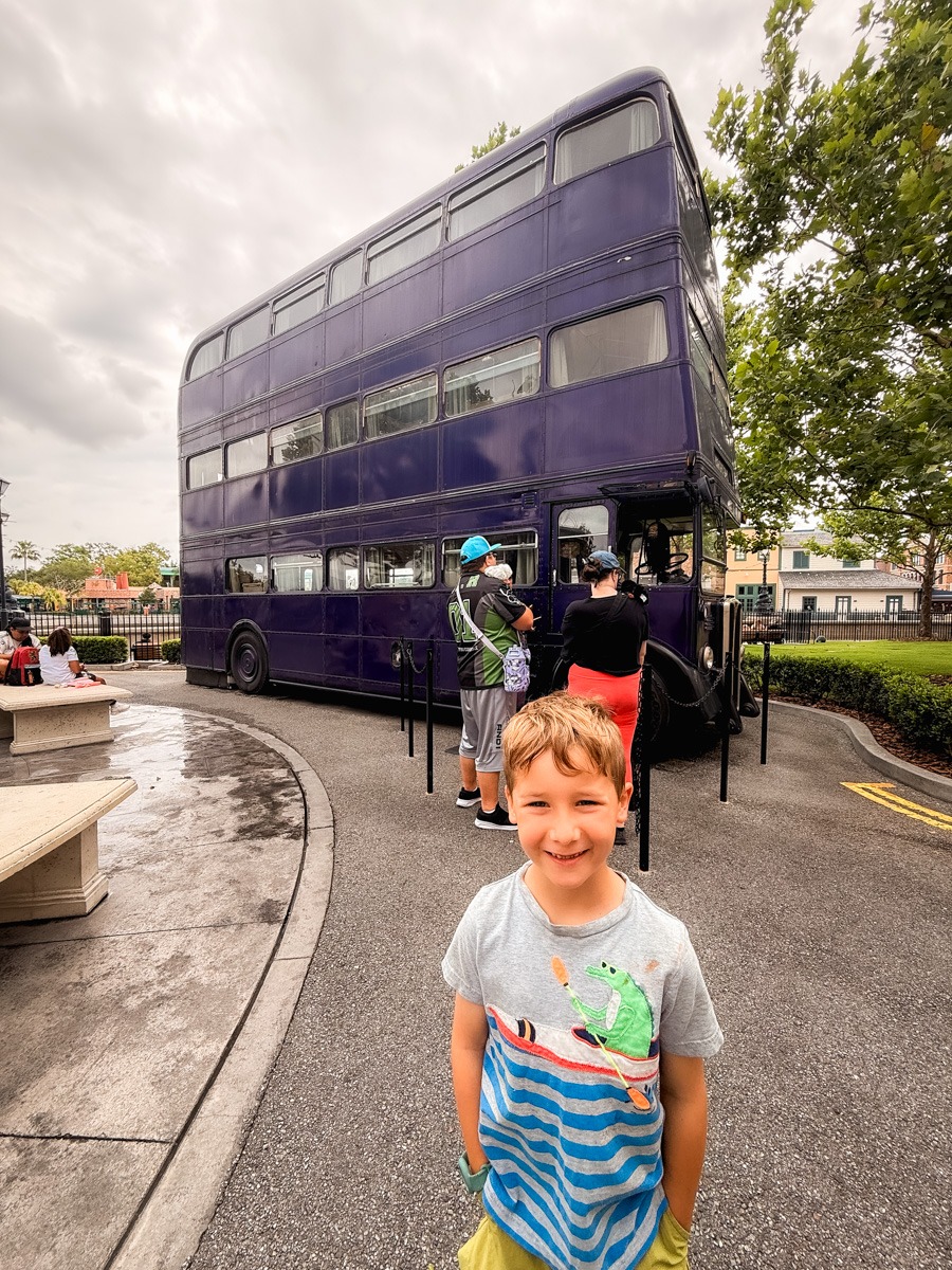 The night bus at Universal Studios Florida
